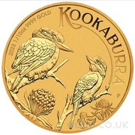 2023 1/10oz Gold Kookaburra Coin