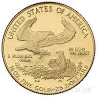 1/2oz Gold American Eagle Coin Best Value