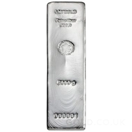 5kg Heraeus Silver Bar